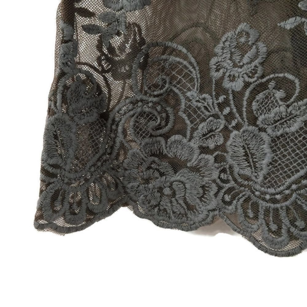 Banana Republic Petite Slate Gray Mesh, size XS - Picture 4 of 5